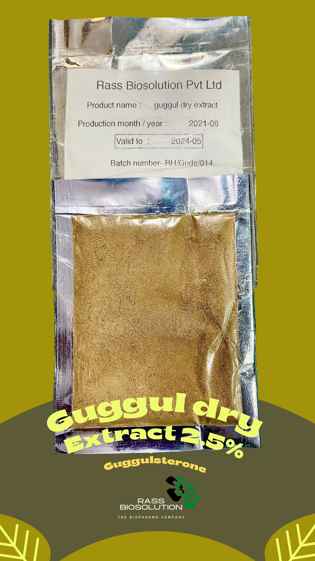 Guggul Dry Extract 2.5%