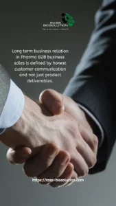 Pharma B2B business communications