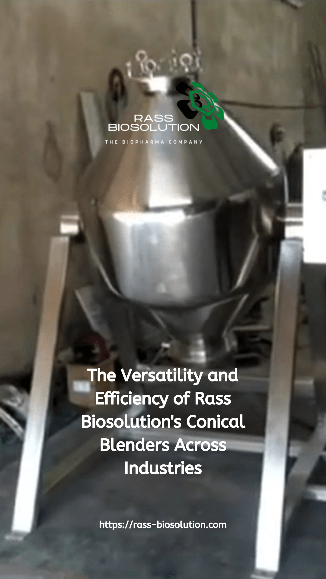 Rass Biosolution conical blender